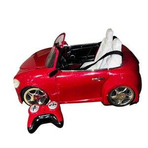 American Girl Red Convertible Remote Control RC Toy Car for 18” doll w charger